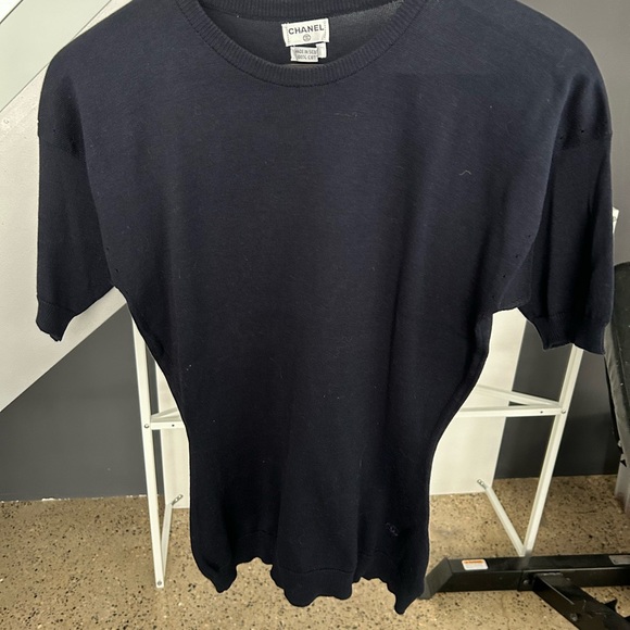 Chanel navy top - vintage - Picture 3 of 7